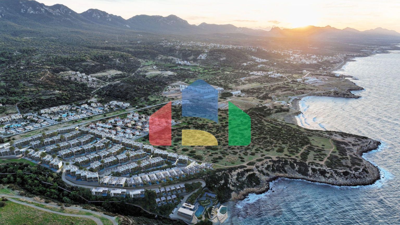 2-комнатные апартаменты loft 63 м2  в новом и современном комплексе в Эсентепе