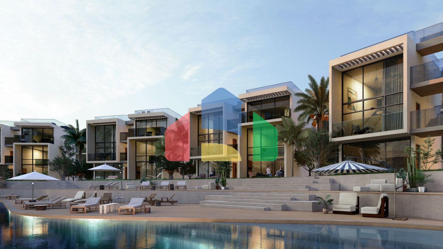 2-комнатные апартаменты loft 63 м2  в новом и современном комплексе в Эсентепе