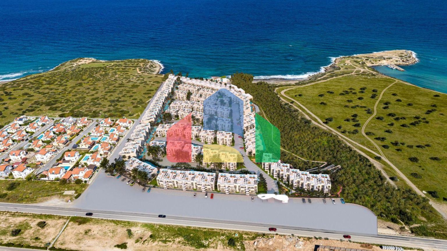 2-комнатные апартаменты loft 63 м2  в новом и современном комплексе в Эсентепе