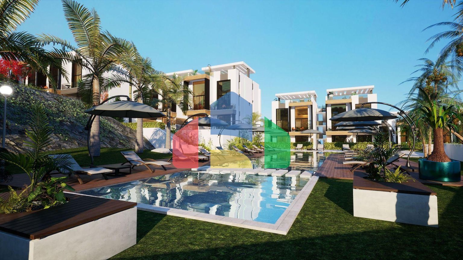 3-комнатный пентхаус loft 70 м2 с террасой на крыше 35 м2 с видами на море!