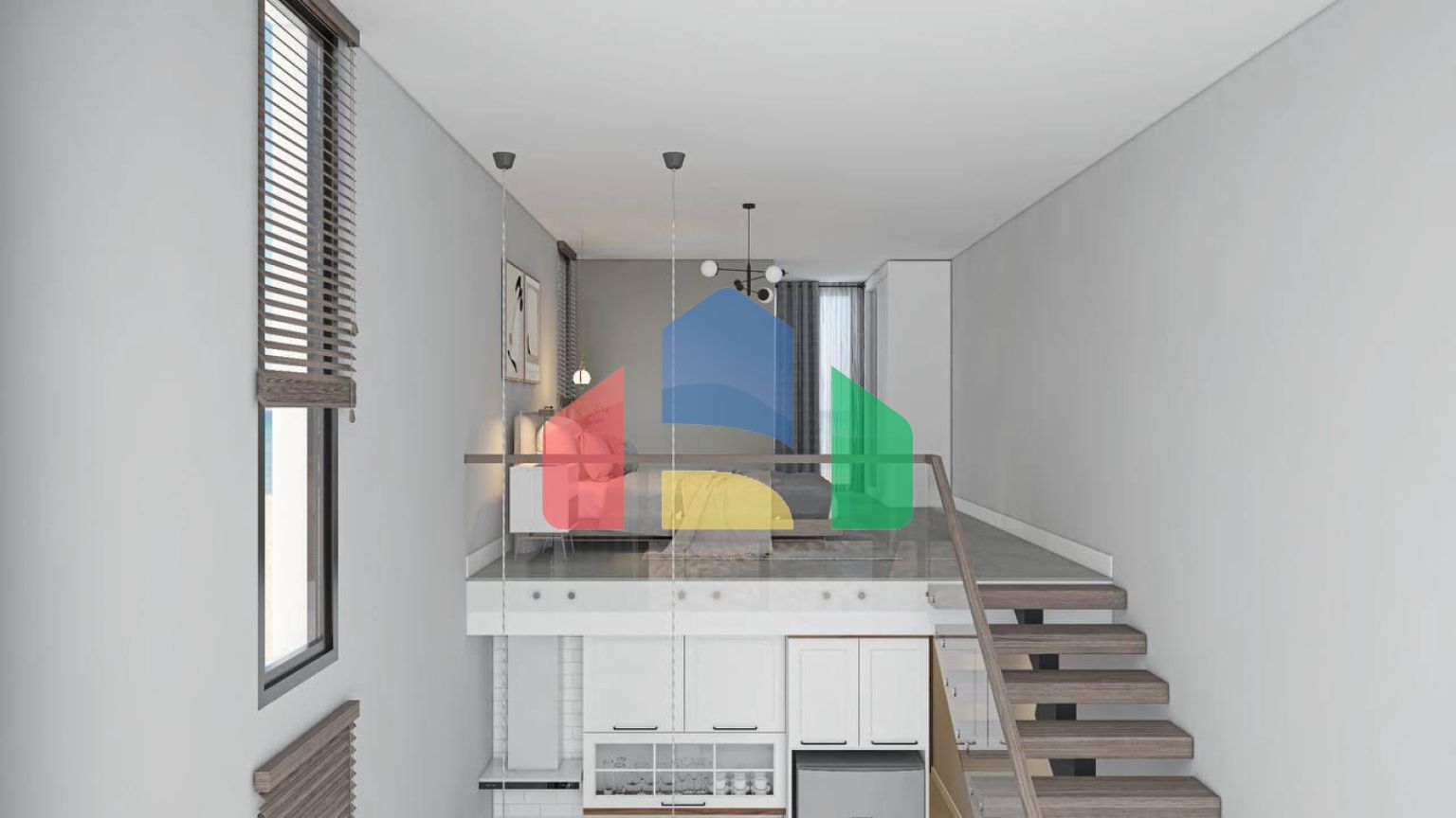 3-комнатный пентхаус loft 70 м2 с террасой на крыше 35 м2 с видами на море!