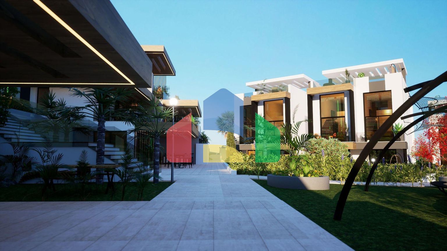 3-комнатный пентхаус loft 70 м2 с террасой на крыше 35 м2 с видами на море!