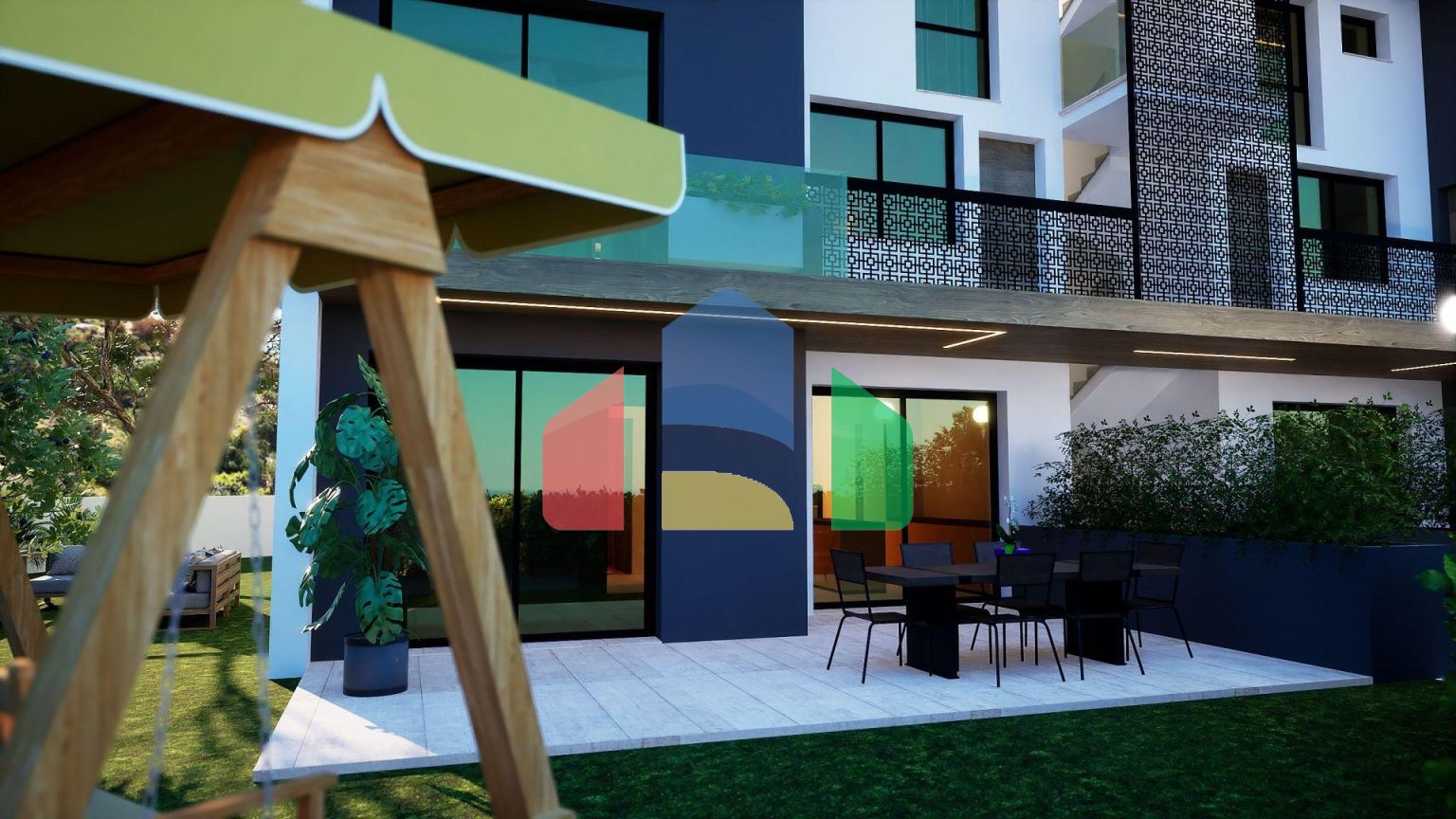 3-комнатный пентхаус loft 70 м2 с террасой на крыше 35 м2 с видами на море!