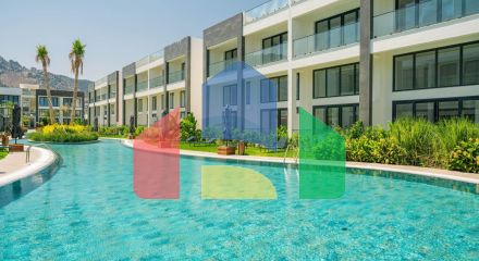 Студия пентхаус 47 м2 с террасой на крыше 33 м2 и дизайн пакетом в красивом комплексе в Каршияке Студия пентхаус 47 м2 с террасой на крыше 33 м2 и дизайн пакетом в красивом комплексе в Каршияке