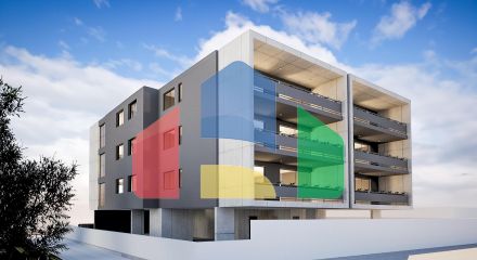 Modern apartments and shops in the center of Larnaca, Easy Living