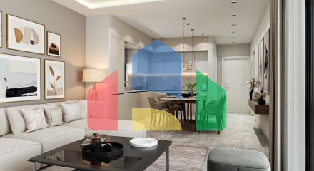 Modern apartments and shops in the center of Larnaca, Easy Living