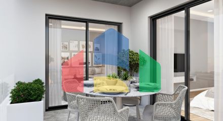 Modern apartments and shops in the center of Larnaca, Easy Living