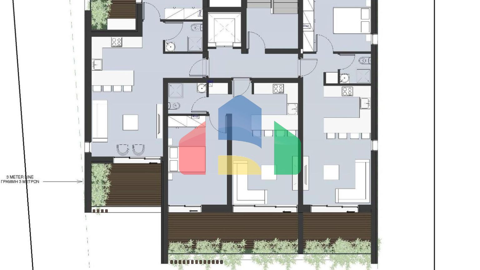 Продаж - Квартира 100 m² В Лимассоле