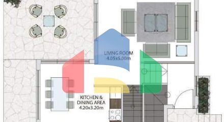 Продаж - Вілла 116 m² В Лимассоле