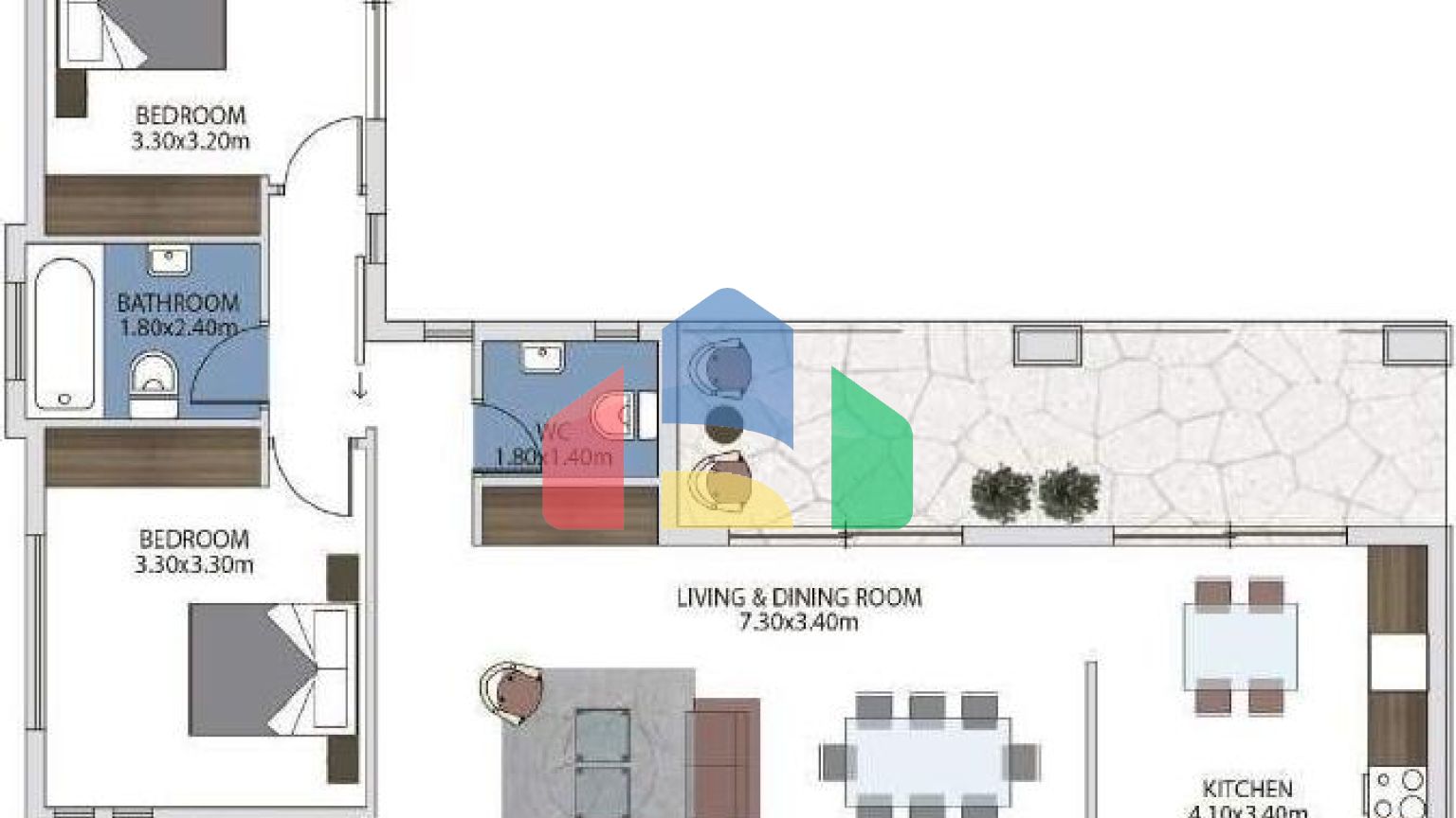 Продаж - Вілла 116 m² В Лимассоле