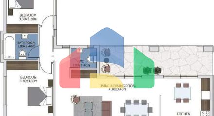 Продаж - Вілла 116 m² В Лимассоле