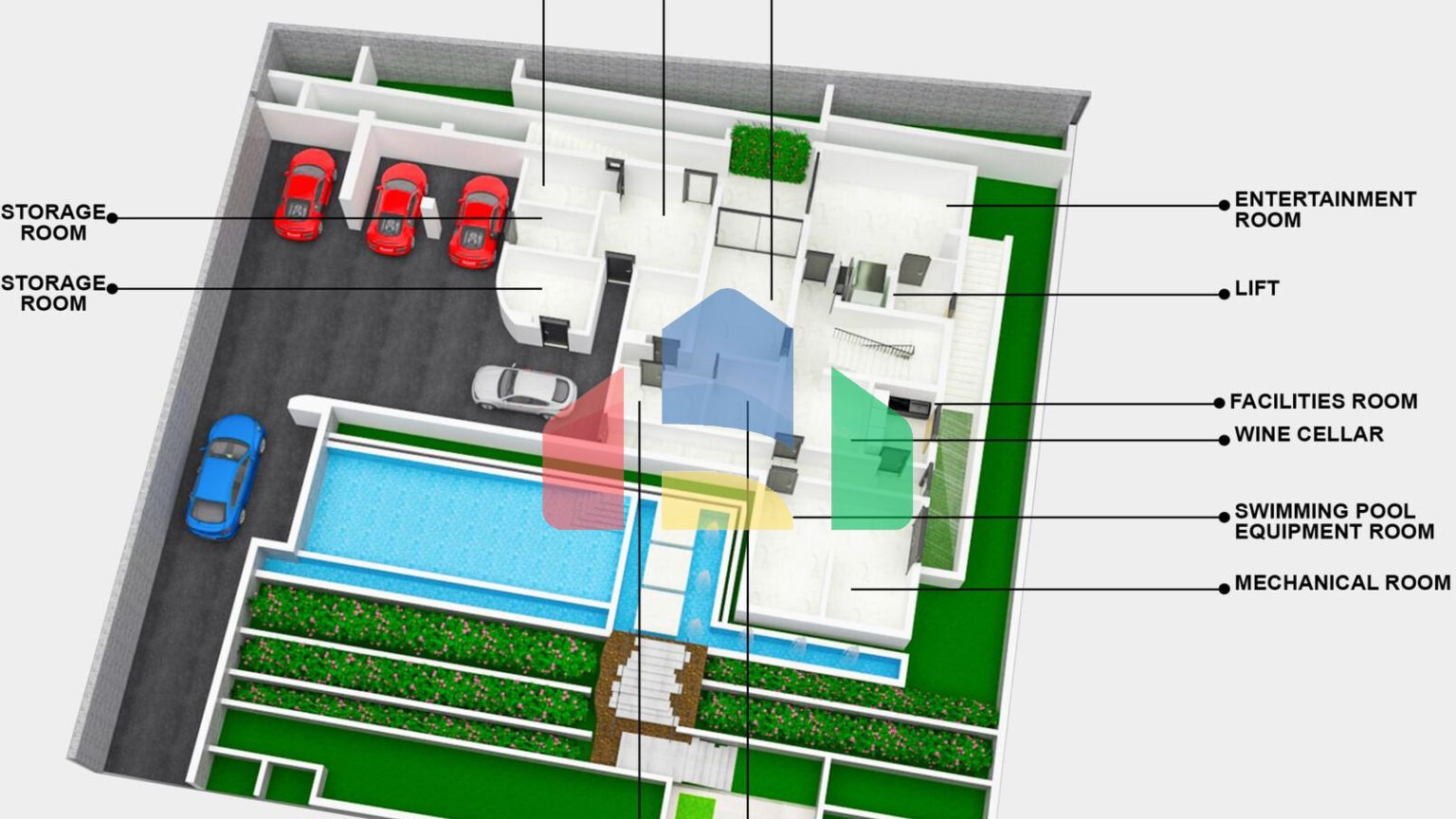 Продаж - Вілла 1004 m² В Лимассоле