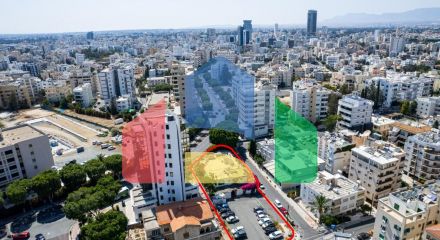 Продаж - Земельна ділянка 1201 m² В Никосии