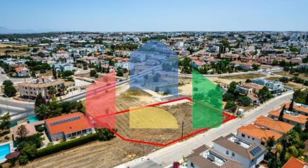 Продаж - Земельна ділянка 3243 m² В Никосии