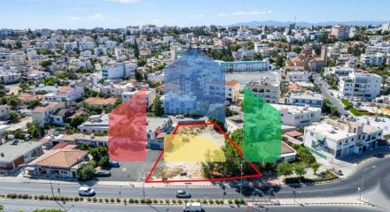 Продажа - Земельный участок 1143 m² в Никосии