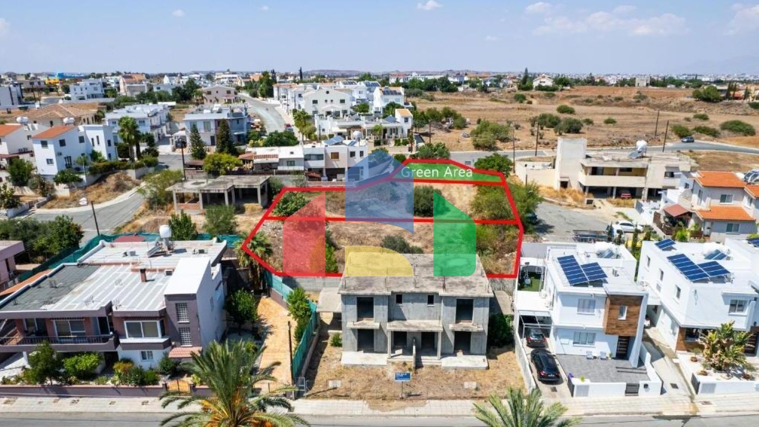 Продажа - Земельный участок 1392 m² в Никосии