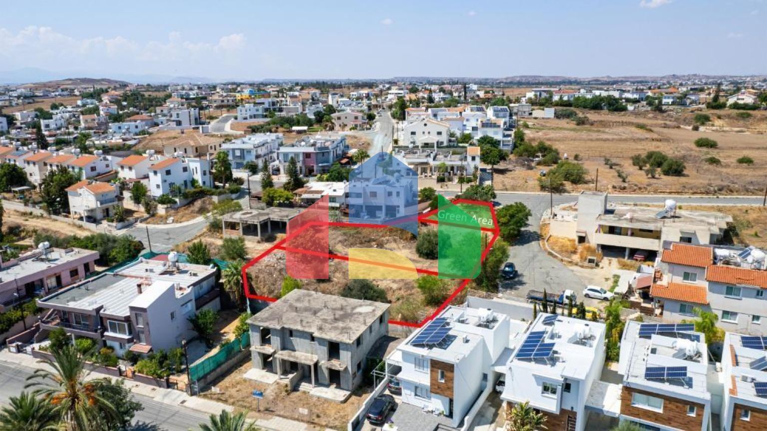 Продажа - Земельный участок 1392 m² в Никосии