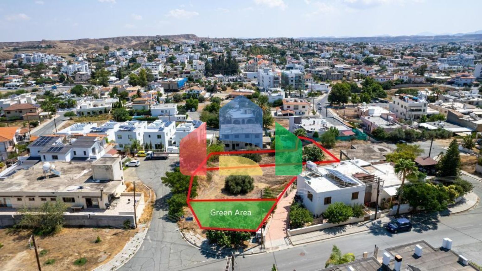 Продажа - Земельный участок 1392 m² в Никосии