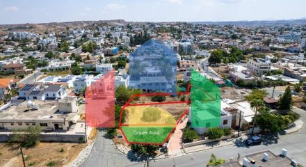 Продажа - Земельный участок 1392 m² в Никосии Продажа - Земельный участок 1392 m² в Никосии