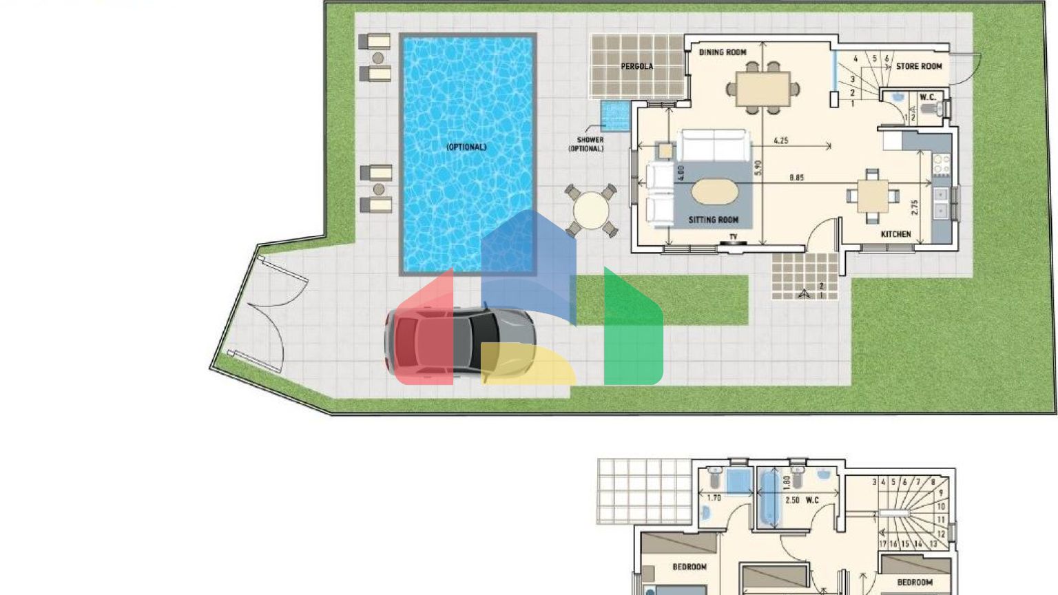 Продаж - Вілла 116 m² В Протарасе