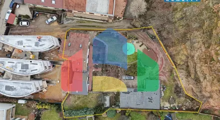 На продажу участки под строительство 1842 m²