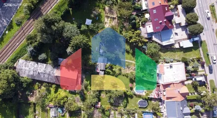 На продажу участки под строительство 1198 m²