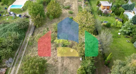 На продажу участки под строительство 745 m²