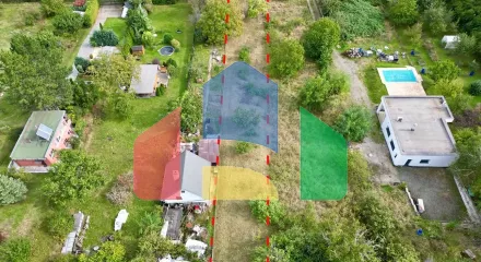 На продажу участки под строительство 745 m²