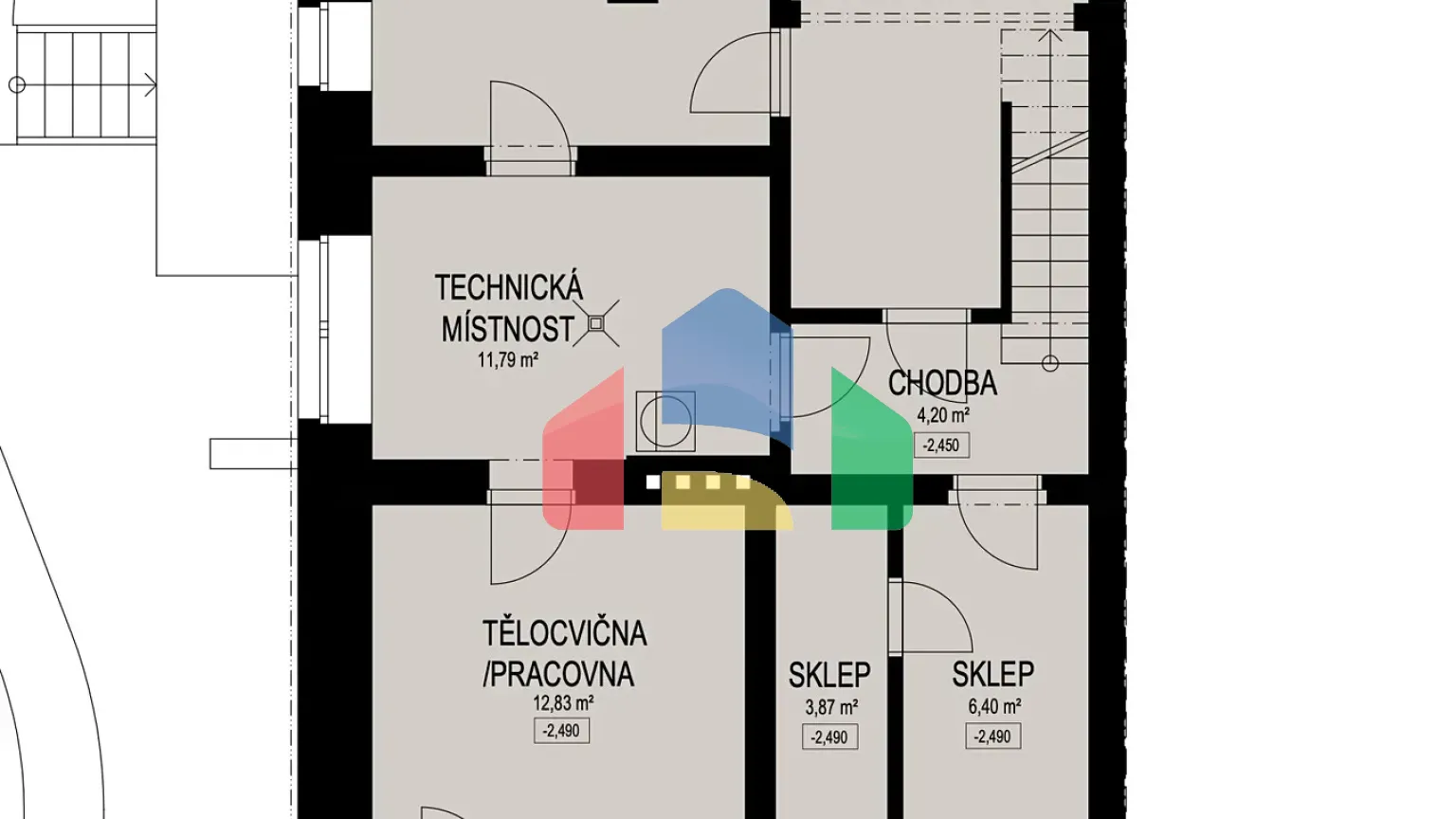 На продажу офисные помещения 287 m²