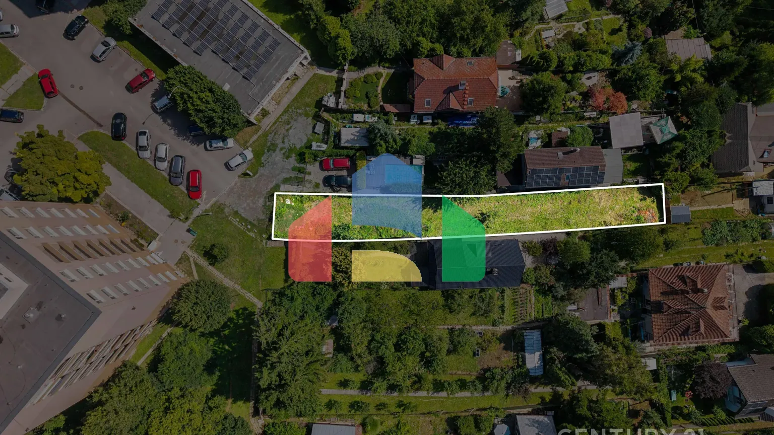 На продажу участки под строительство 457 m²