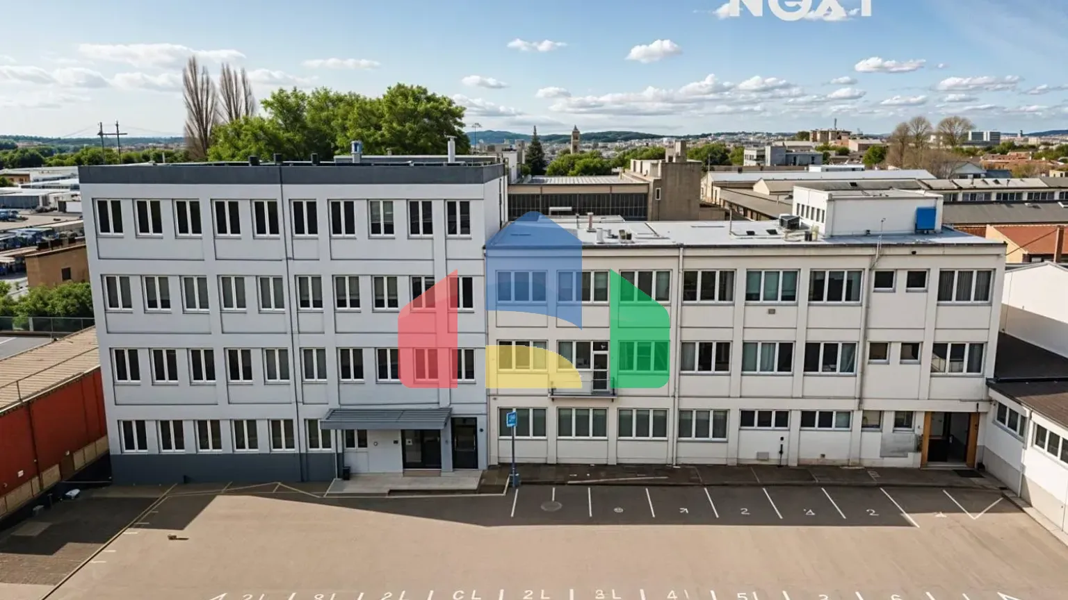 На продажу офисные помещения 2018 m²