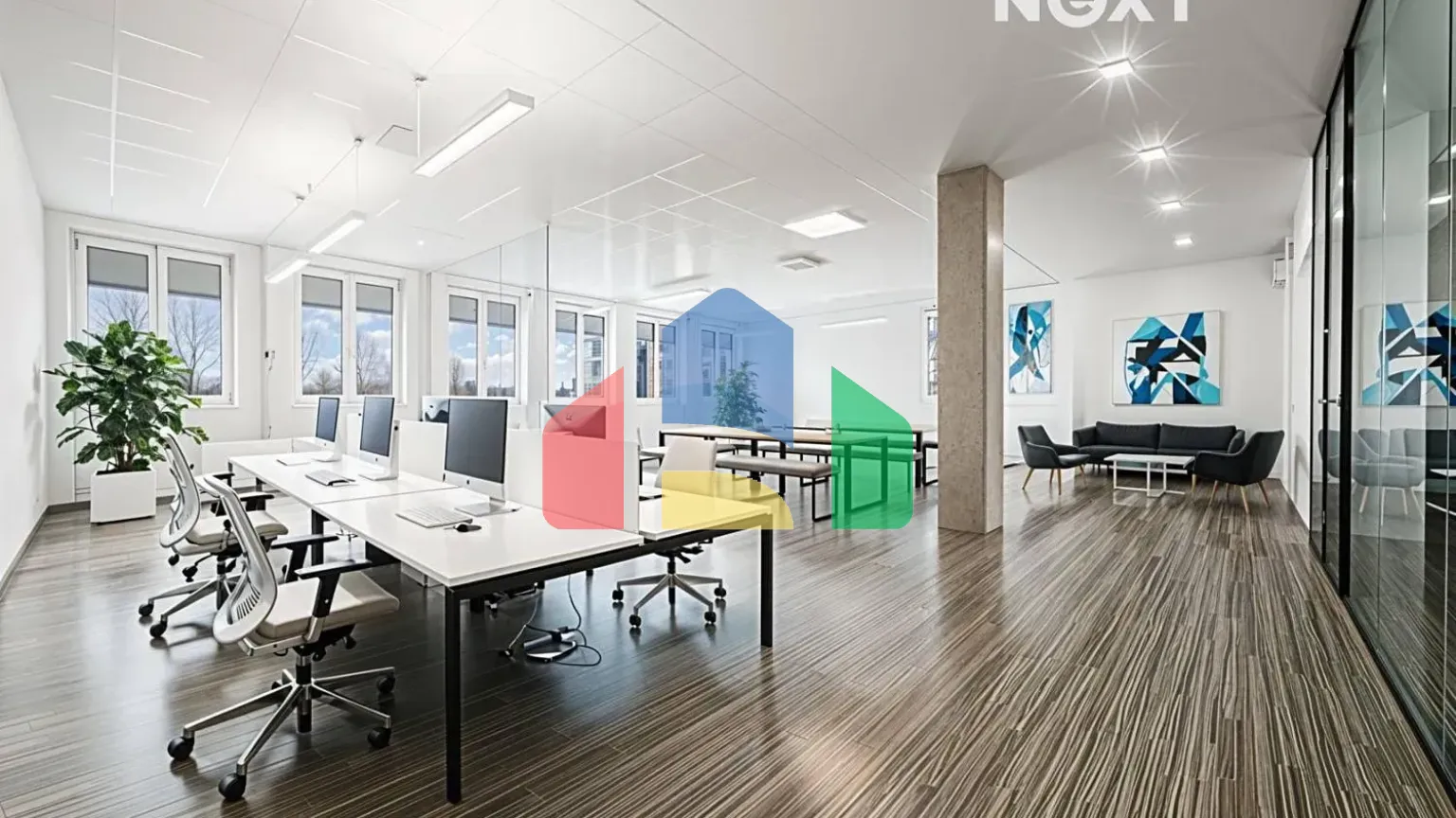 На продажу офисные помещения 2018 m²