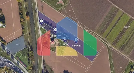 На продажу сельскохозяйственные земли 7982 m²