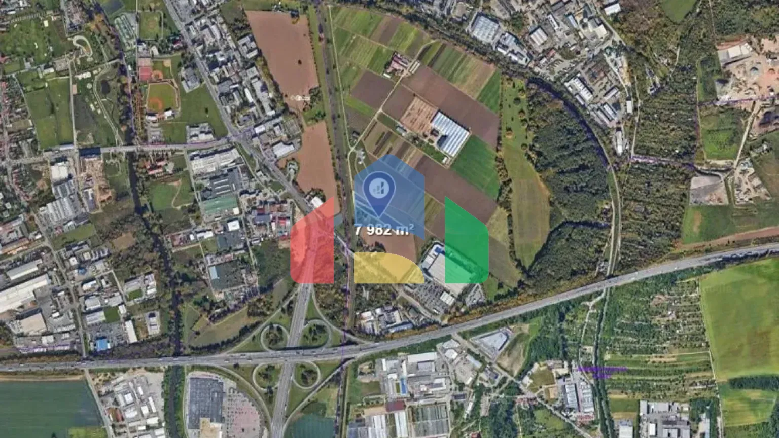 На продажу сельскохозяйственные земли 7982 m²