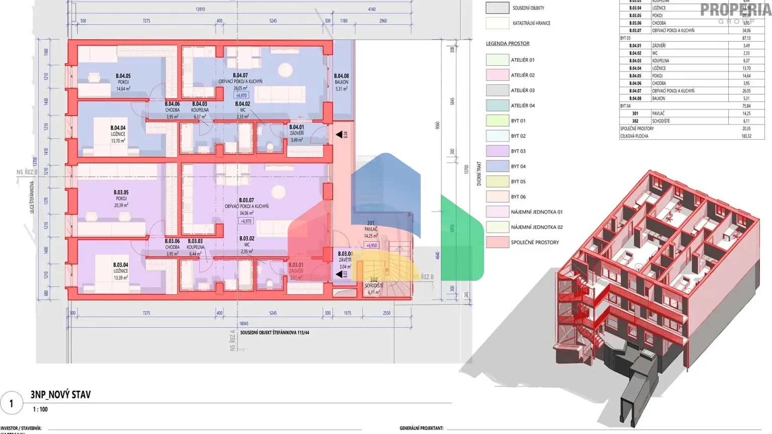 На продажу многоквартирные дома 300 m²