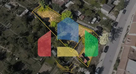 На продажу участки под строительство 833 m²