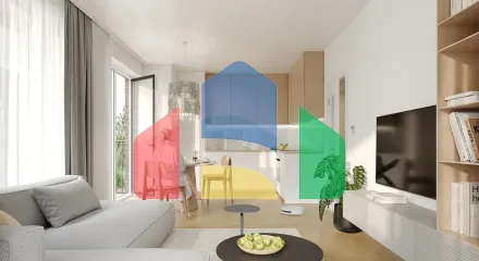 На продажу квартира 3-комн. студия 65 m²