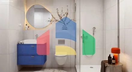 На продажу квартира 2-комн. студия 44 m²