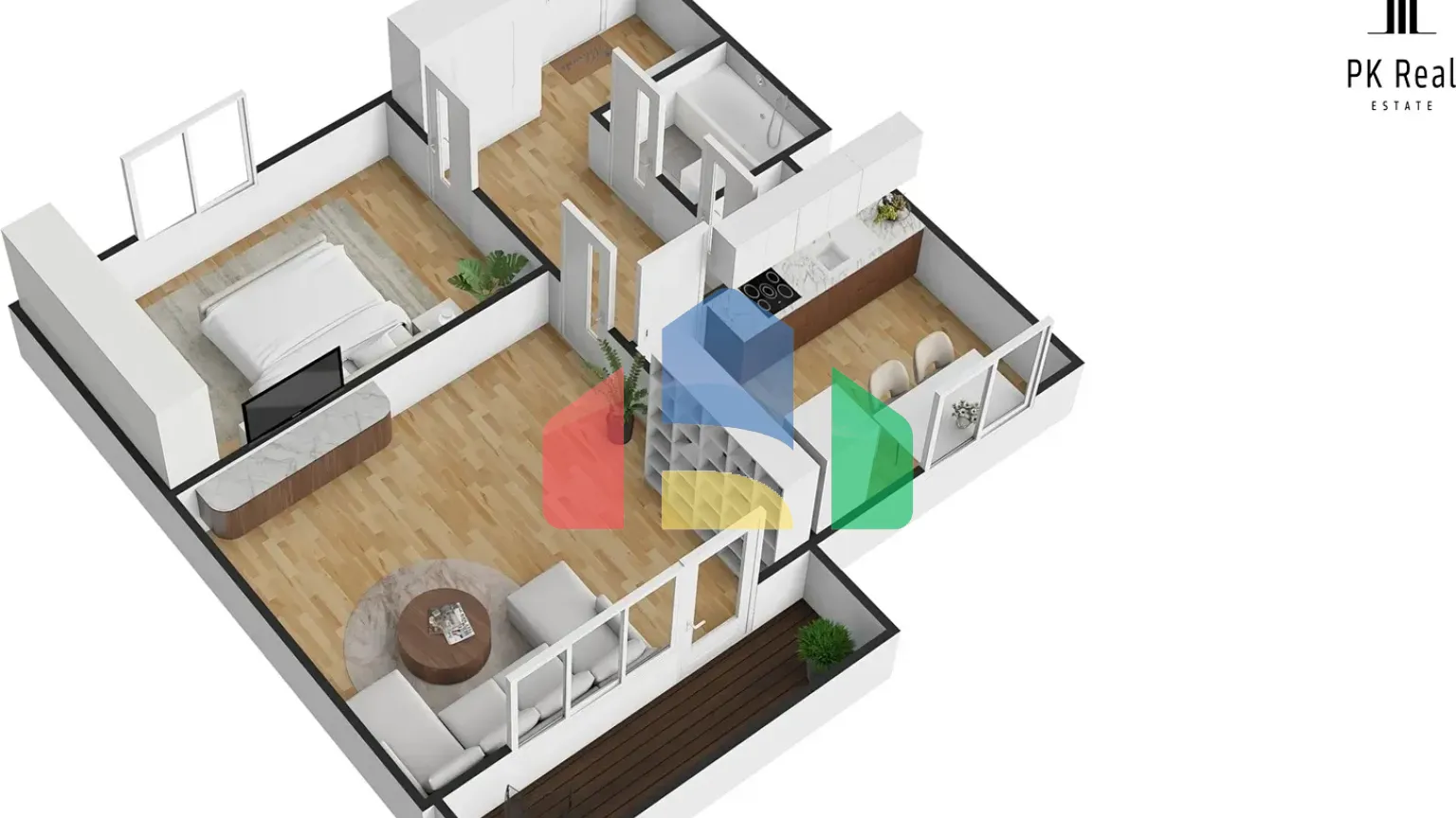 На продажу квартира 2+1 63 m²