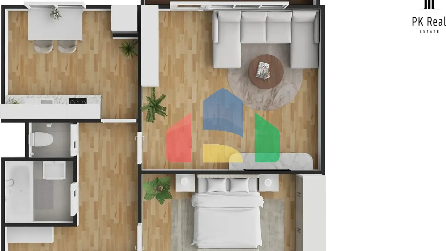 На продажу квартира 2+1 63 m²