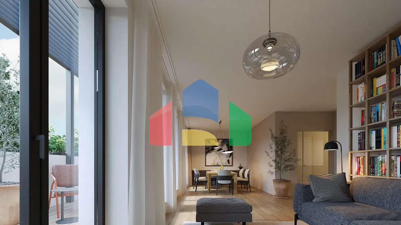 На продажу квартира 2-комн. студия 52 m²