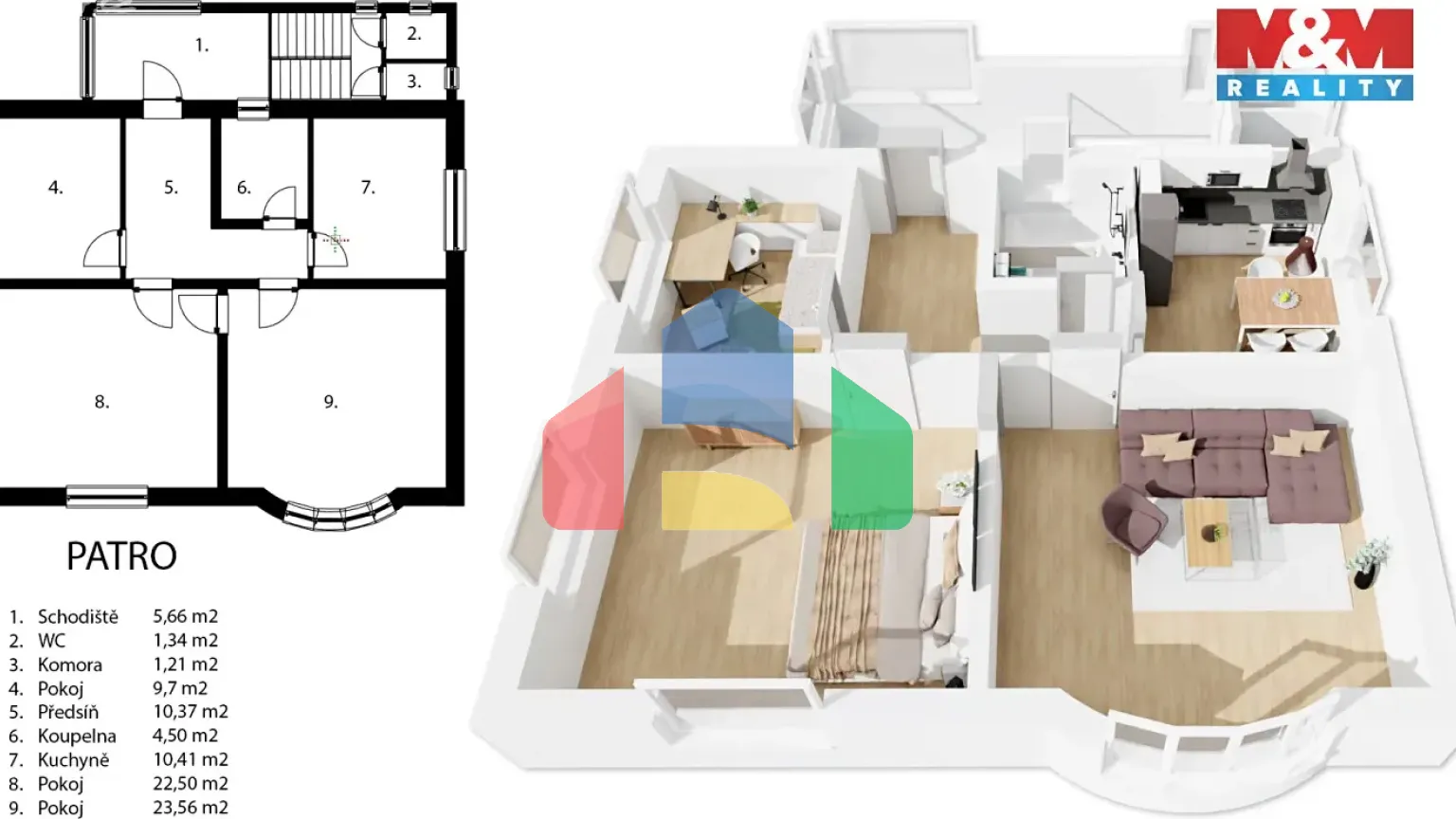 На продажу семейные дома 175 m², земельный участок 1254 m²