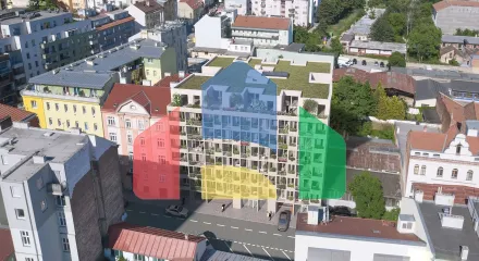 На продажу квартира 1-комн. студия 38 m²