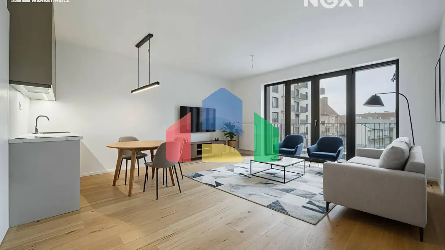 На продажу квартира 1-комн. студия 37 m²