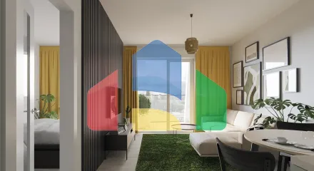 На продажу квартира 2-комн. студия 50 m²