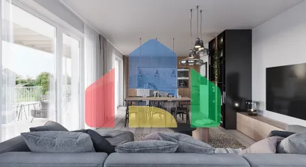 На продажу квартира 2-комн. студия 51 m²