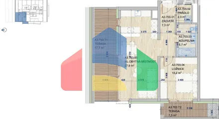 На продажу квартира 2-комн. студия 81 m² На продажу квартира 2-комн. студия 81 m²