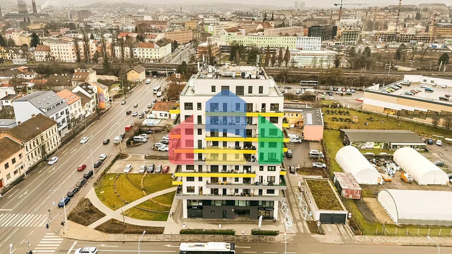 На продажу квартира 3-комн. студия 76 m²