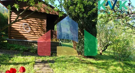 На продажу хижины 23 m², земельный участок 392 m²