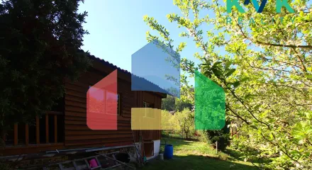 На продажу хижины 23 m², земельный участок 392 m²